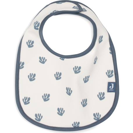 Lot de 5 bavoirs imperméables Beige, bleu, blanc+Ecru, beige, noir 3 - vertbaudet enfant 