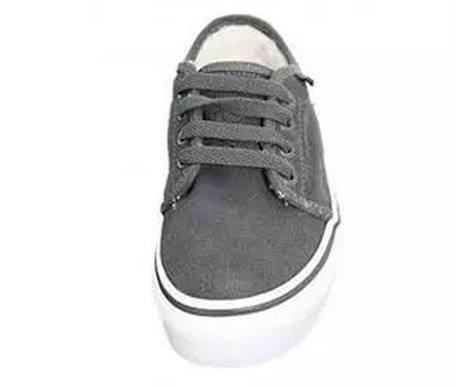Baskets Nubuck 106 Vulcanized Gris 3 - vertbaudet enfant 