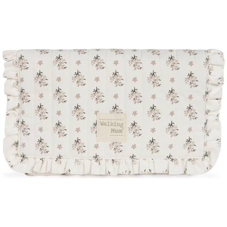 Tapis à langer botton fleurs Beige 1 - vertbaudet enfant 