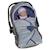 Chancelière couverture enveloppante réversible flore Bleu, floral 6 - vertbaudet enfant 