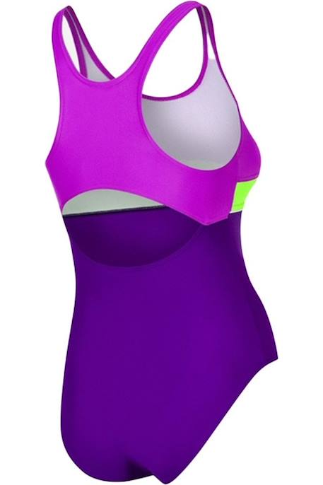 Maillot de bain 1 pièce  emily Bleu marine / bleu+Bleu marine / rose+Violet clair / rose 8 - vertbaudet enfant 