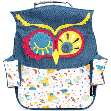 Sac à dos enfant Bleu, jaune, blanc 1 - vertbaudet enfant 