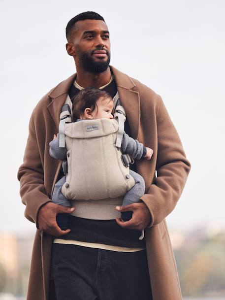 Porte-Bébé Harmony tissé chiné beige 5 - vertbaudet enfant 
