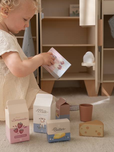 Réfrigérateur en bois - Edition limitée beige 3 - vertbaudet enfant 