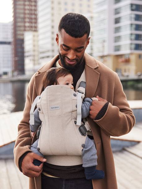 Porte-Bébé Harmony tissé chiné beige 6 - vertbaudet enfant 