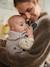 Porte-Bébé Harmony tissé chiné beige 3 - vertbaudet enfant 