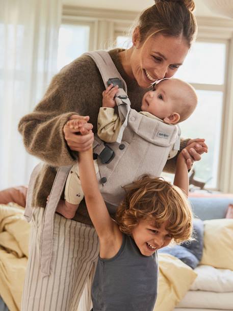 Porte-Bébé Harmony tissé chiné beige 4 - vertbaudet enfant 