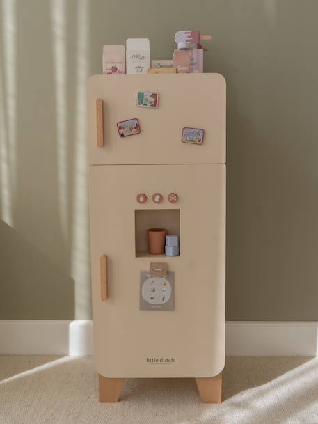 Réfrigérateur en bois - Edition limitée beige 1 - vertbaudet enfant 