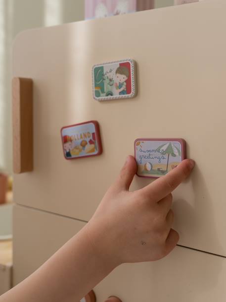 Réfrigérateur en bois - Edition limitée beige 2 - vertbaudet enfant 