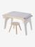 Table de dessin et briques de construction en bois FSC® blanc 10 - vertbaudet enfant 