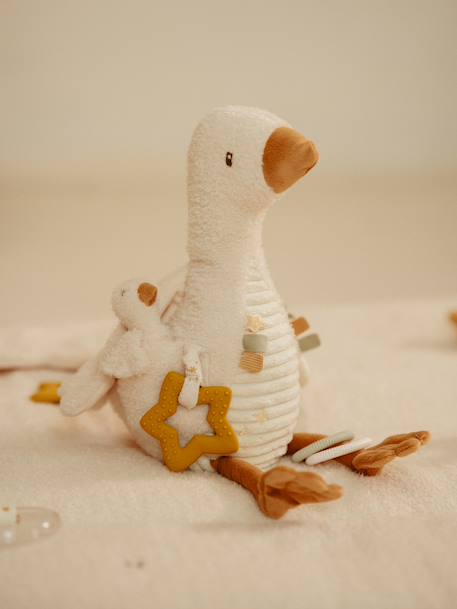 Peluche d'activités Oie - Newborn blanc 1 - vertbaudet enfant 