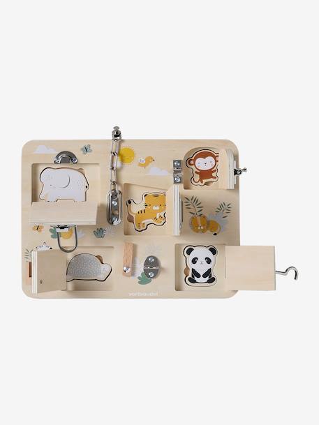 Planche des verrous 2 en 1 en bois FSC® bois 3 - vertbaudet enfant 