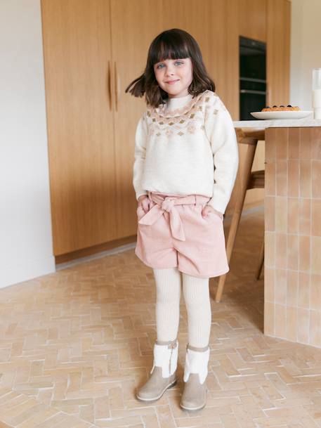 Bottes enfant fille synthétique fourrées zippées taupe 6 - vertbaudet enfant 