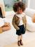 Gilet fille en maille mousseuse olive 6 - vertbaudet enfant 