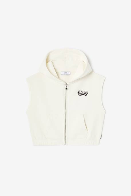Sweat-shirt capuche soulagi White 6 - vertbaudet enfant 