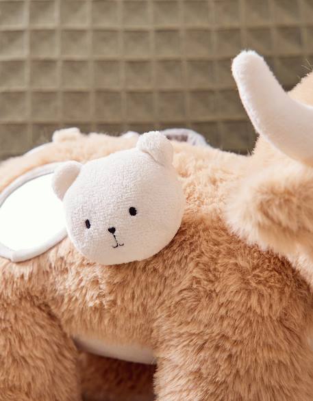 Peluche d'activités - fluffy cow Beige 3 - vertbaudet enfant 