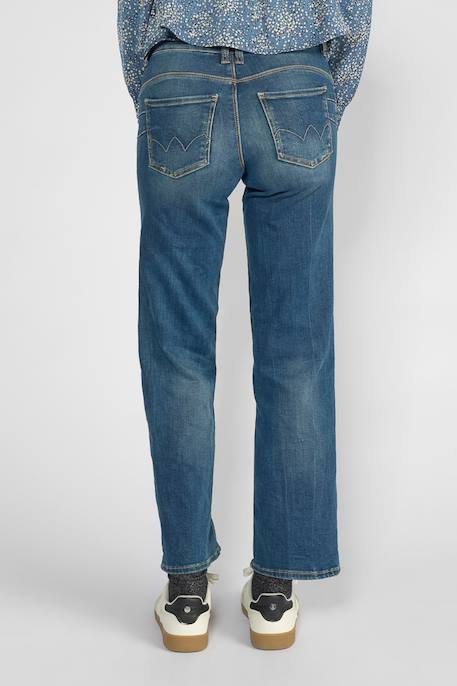 Jeans droite pulp slim, longueur 34 Blue 4 - vertbaudet enfant 
