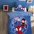 Parure de lit imprimée 100% coton, spidey little Bleu 1 - vertbaudet enfant 