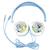 Casque stéréo filaire pliable avec limitation de volume d'écoute bluey MULTICOLORE 2 - vertbaudet enfant 