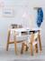 Bureau maternelle ARCHITEKT blanc/bois 1 - vertbaudet enfant 