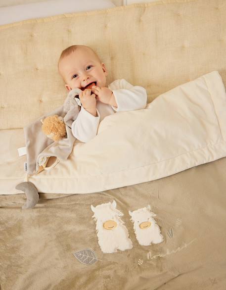 Doudou d'activités – fluffy cow Beige 3 - vertbaudet enfant 