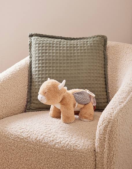 Peluche d'activités - fluffy cow Beige 2 - vertbaudet enfant 