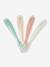 Lot de 4 cuillères 1er âge Soft sans BPA bleu/gris/ocre+blue/ eucalyptus/ pink/ mist+vert sauge 9 - vertbaudet enfant 