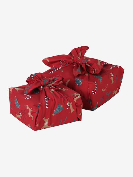 Lot 2 furoshikis rouge 2 - vertbaudet enfant 