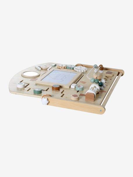 Planche d'activités avec ardoise magique GREEN FOREST en bois FSC® bois 9 - vertbaudet enfant 