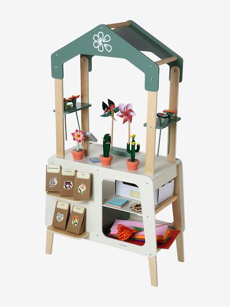 Atelier du fleuriste en bois FSC® vert 7 - vertbaudet enfant 