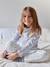 Pyjama fille velours lapin bleu ciel 1 - vertbaudet enfant 