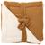 Couverture peluche double gaze et microfibre havane (70 x 100 cm) Ocre 1 - vertbaudet enfant 