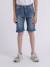 Bermuda en jean bloopy garçon Bleu clair+Bleu foncé 1 - vertbaudet enfant 