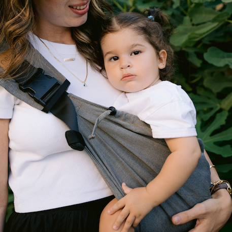 Porte-bébé neko up & down Gris 3 - vertbaudet enfant 
