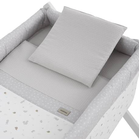 Berceau en bois Green/natural+Green/white+Grey/natural+Grey/white 14 - vertbaudet enfant 