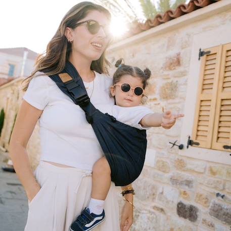 Porte-bébé neko up & down Bleu 1 - vertbaudet enfant 