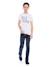T-shirt col rond nomade garçon Blanc+Noir 4 - vertbaudet enfant 