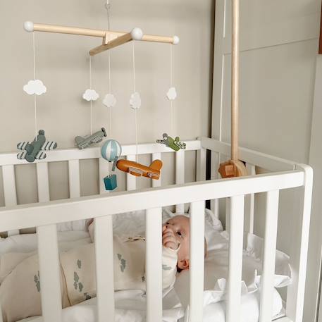 Mobile en bois Avions & montgolfière 4 - vertbaudet enfant 