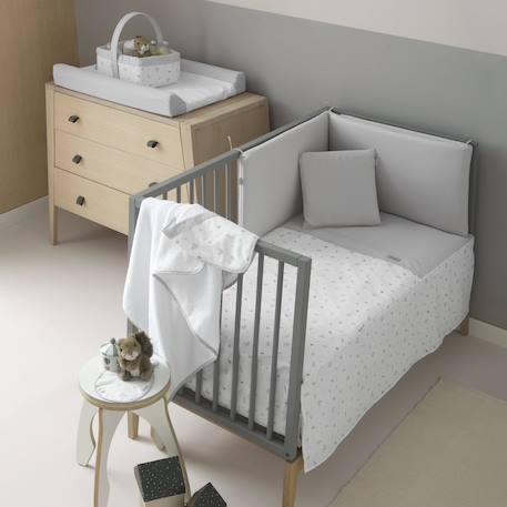 Berceau en bois Green/natural+Green/white+Grey/natural+Grey/white 12 - vertbaudet enfant 