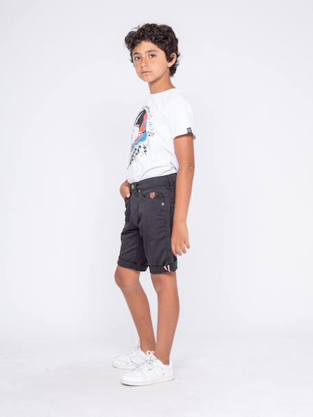 Bermuda blochelli garçon Beige+Bleu ciel+Bleu marine+Gris foncé+Jaune+Rouge 12 - vertbaudet enfant 