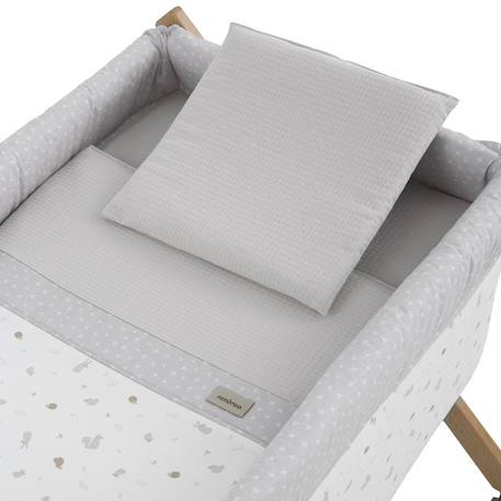 Berceau en bois Green/natural+Green/white+Grey/natural+Grey/white 10 - vertbaudet enfant 
