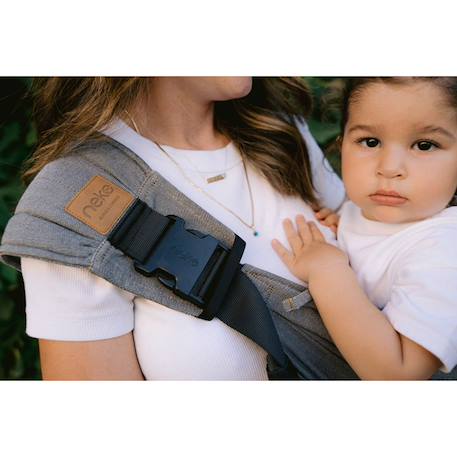 Porte-bébé neko up & down Gris 2 - vertbaudet enfant 