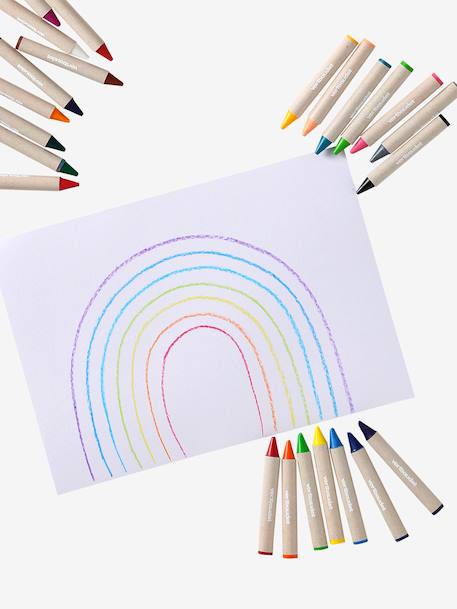 Crayola - 24 Crayons à la cire lavables - Mixte - A partir de 3 ans pas cher