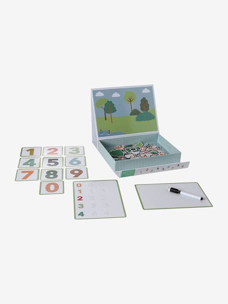 Jeu des chiffres magnétiques GREEN FOREST vert 5 - vertbaudet enfant 