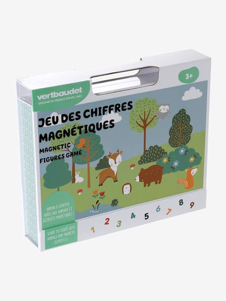 Jeu des chiffres magnétiques GREEN FOREST vert 3 - vertbaudet enfant 