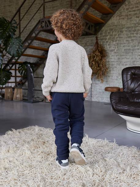Jogging garçon polaire marine 8 - vertbaudet enfant 