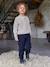 Jogging garçon polaire marine 2 - vertbaudet enfant 