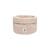 Panier de rangement pure knit en coton biologique Nougat 1 - vertbaudet enfant 
