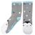 Chaussettes antidérapantes enfant gris 5/8 ans Gris chiné 2 - vertbaudet enfant 