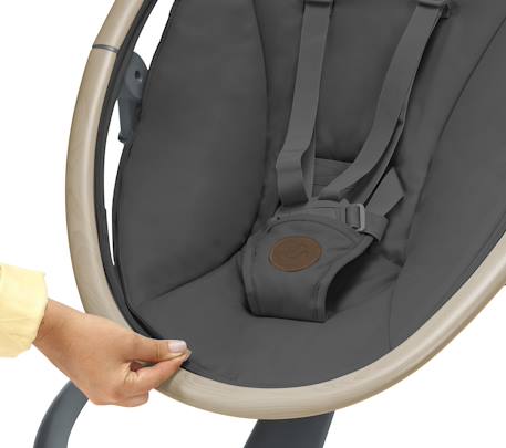 Transat et balancelle bébé électrique cassia Graphite beyond+Gris beyond+Vert beyond 4 - vertbaudet enfant 